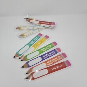 Name Plate Decals Pencils Dry Erase